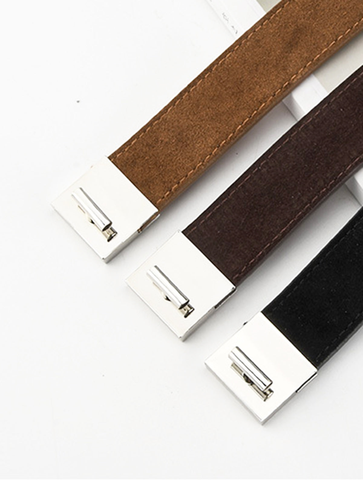 Schmaler Leder Gürtel Elegantes Accessoire