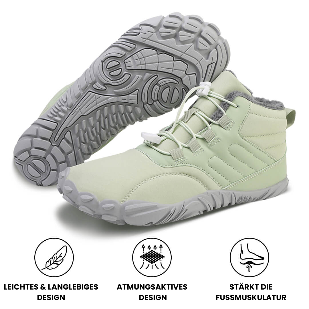 Wasserdichte Winter-Barfußschuhe Warm und Flexibel