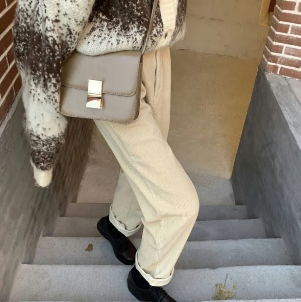 Schicke Kordhose Damen Elegant
