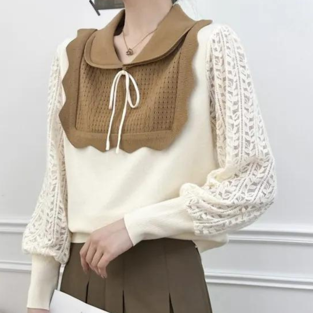 Stilvoller Strickpullover für die modebewusste Frau