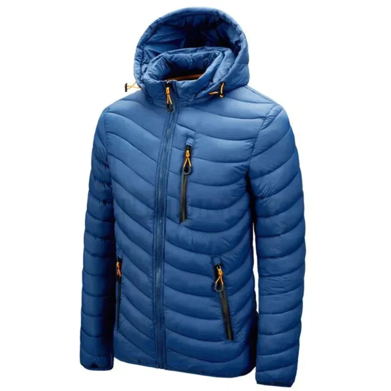 Herren Daunenjacke Outdoor Warm Wasserdicht