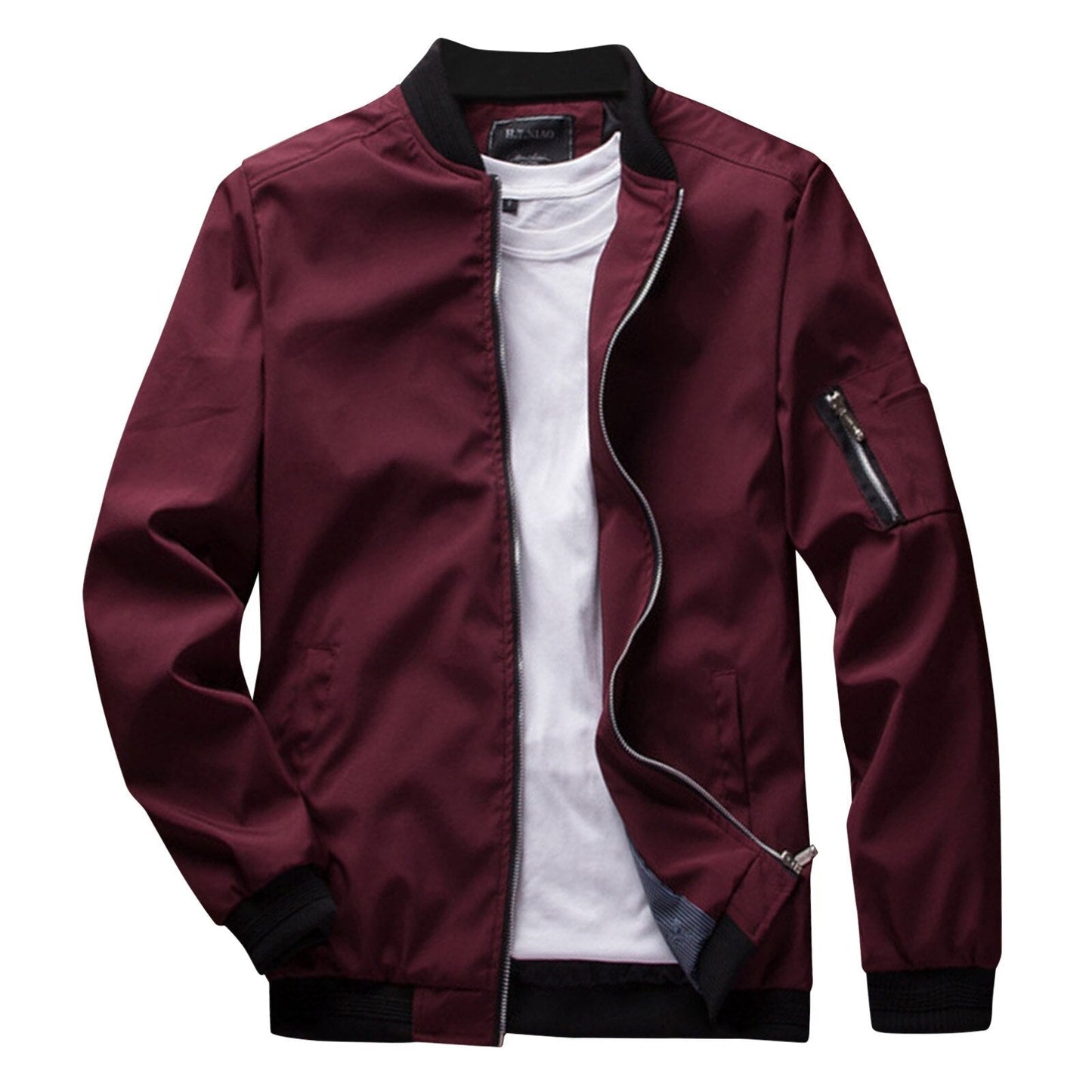 Männer Sommerjacke Kurz Slim Fit Stylisch