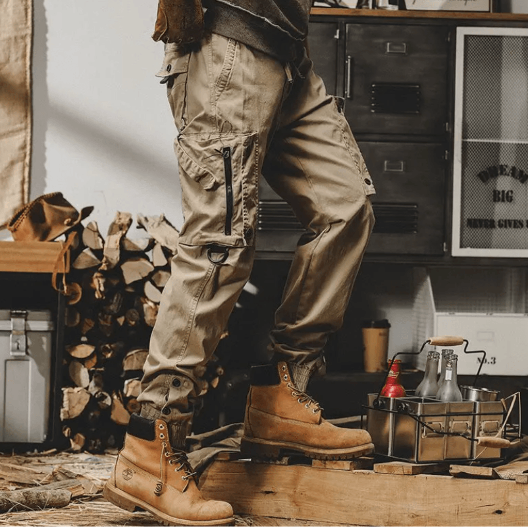 Cargo Jogger - Skinny - Taschen - Cargohosen - Herrenhosen-Chaps Herrenmode