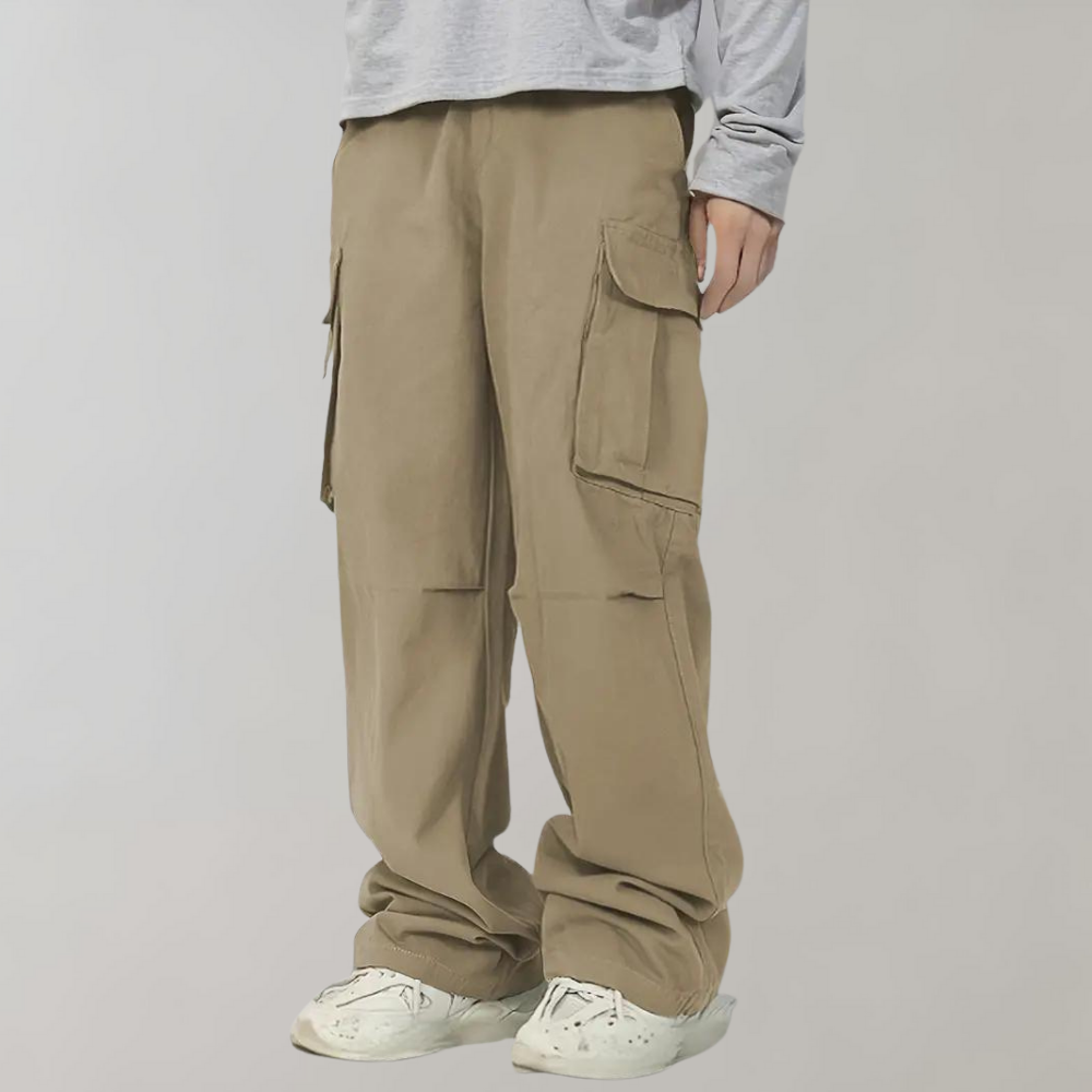 Cargohosen | Loose Fit | Wide Leg | Baggy Pants | Herrenhosen-Chaps Herrenmode