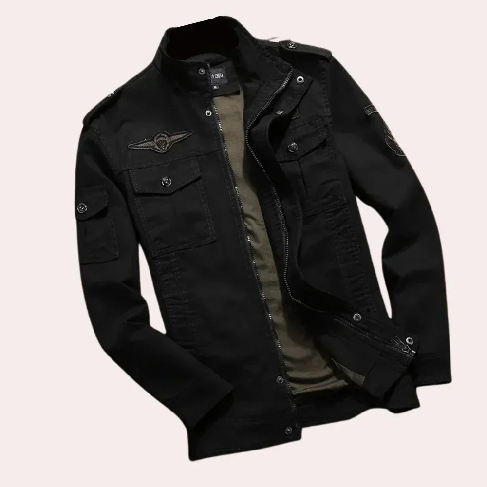 Herren Jacke Slim Fit Komfortabel Stilvoll