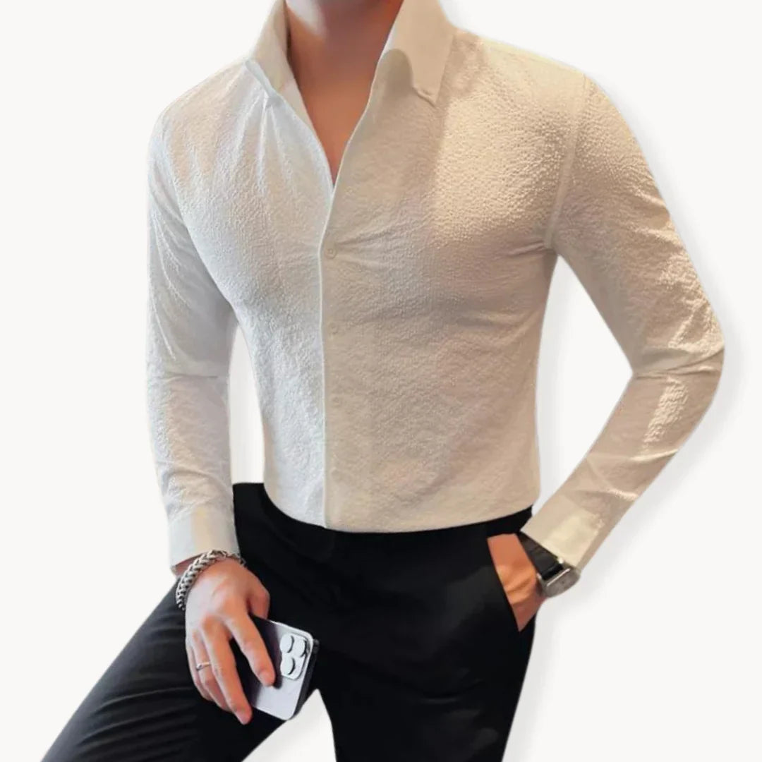 Herren Hemd Klassisch Elegantes Design