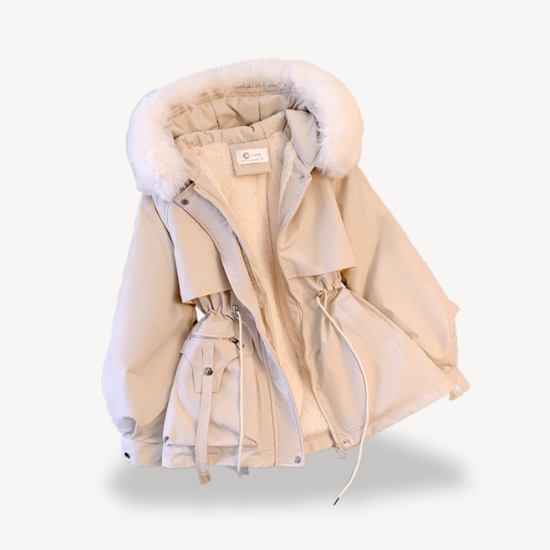 Damen-Parka mit Kunstpelzfutter | Loravelle 4