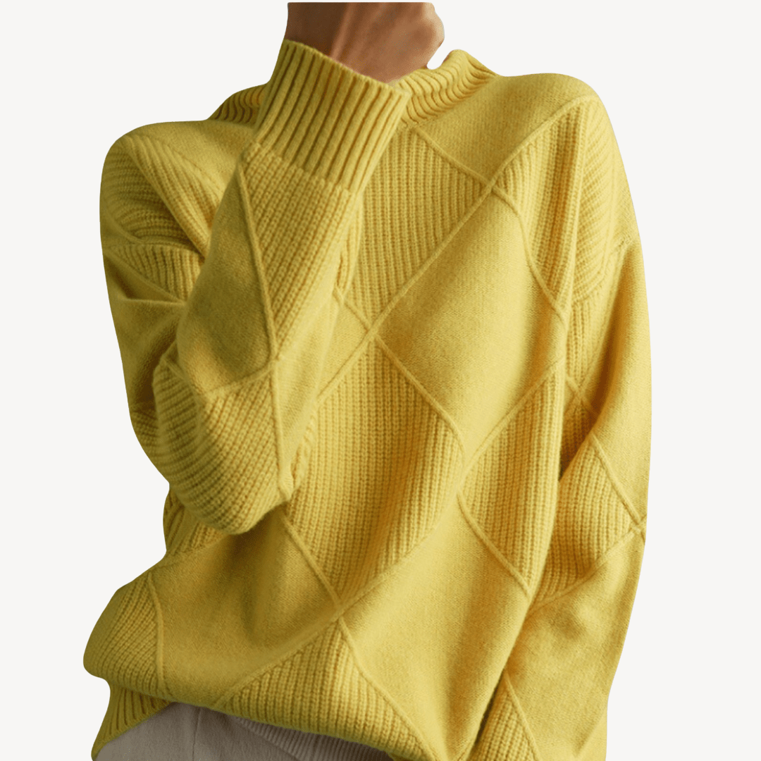 Damen-Strickpullover mit Rollkragen | Loravelle 7