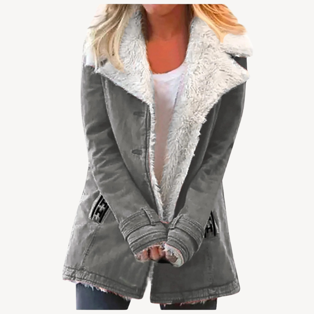 Damen-Winterjacke mit Fleecefutter | Loravelle 4
