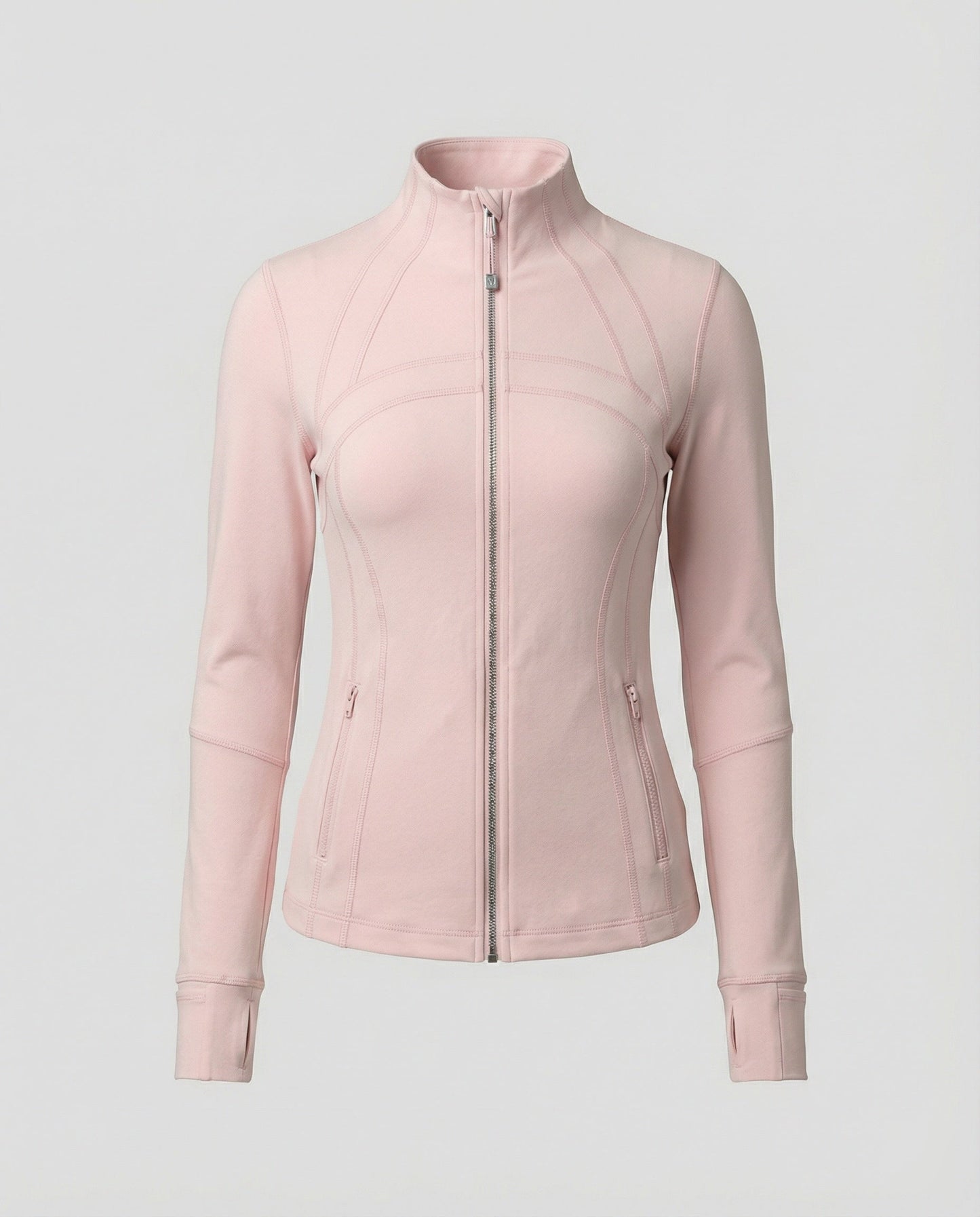 Damen Sportjacke Slim Fit Wasserabweisend für Yoga und Fitness