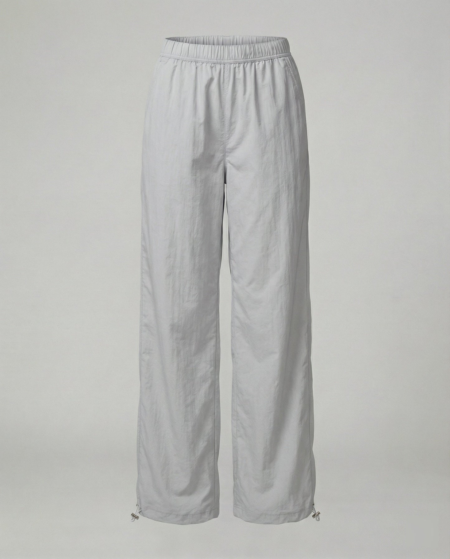 Weite Damen-Hose Palazzo-Stil Elastisch Mit Taschen