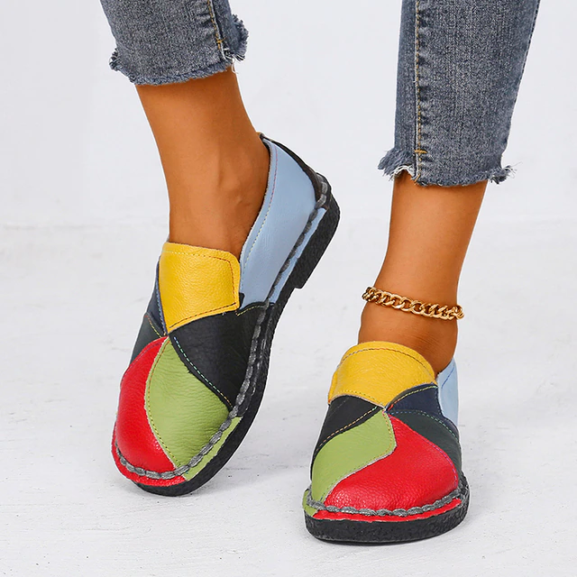 Orthopädische Damenschuhe Hochwertig Farbenfroh Mit Absatz