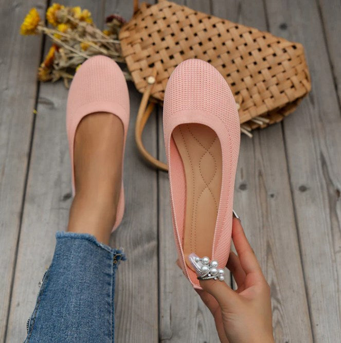 Ballerina Schuhe Bequem Orthopädisch Damen