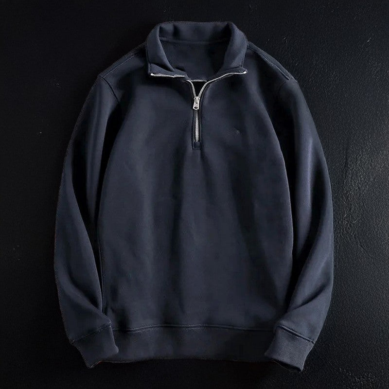 Großes Herren Sweatshirt Oversize mit Reißverschluss