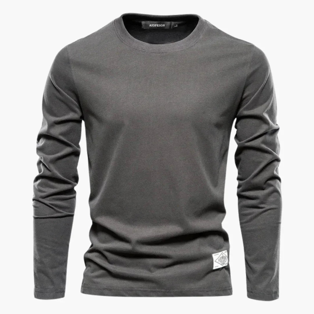 Elegantes Langarm-T-Shirt für Herren 6