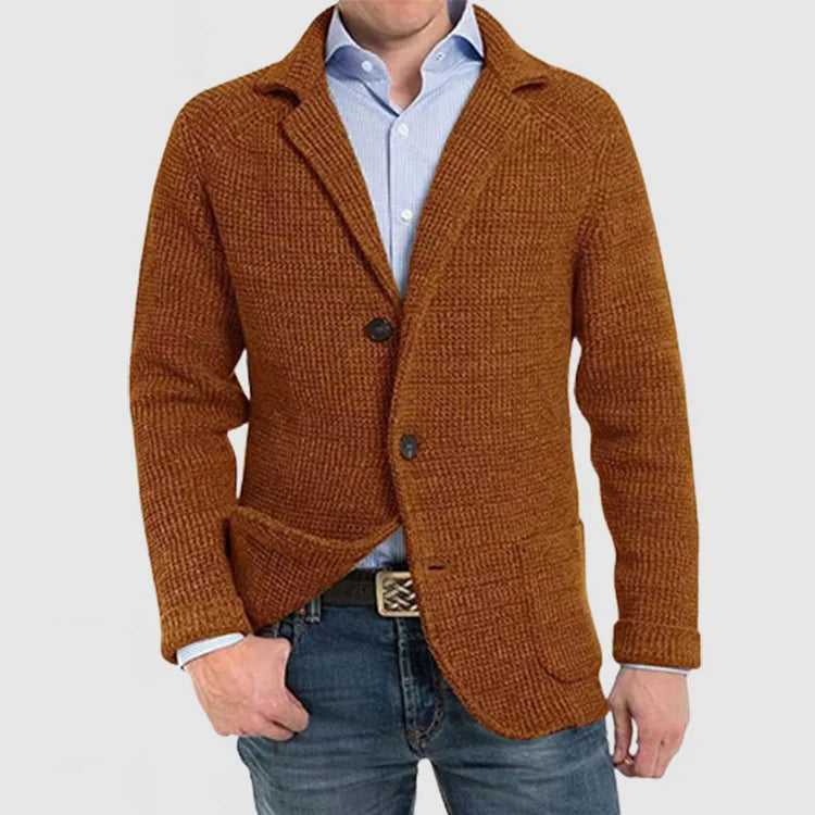 Herren Blazer Slim Fit Business Anzug Modern