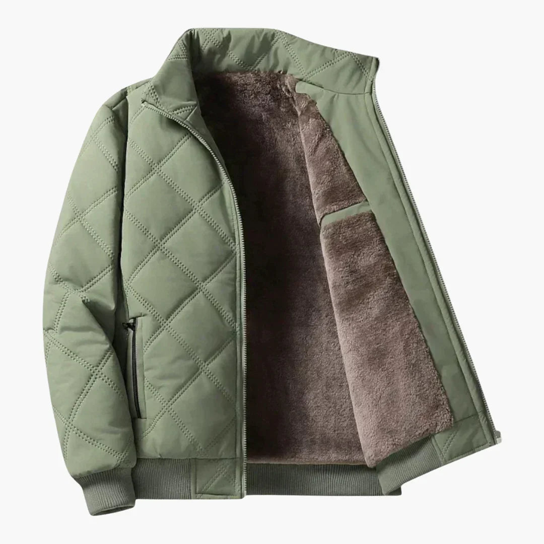 Gefütterte Winterjacke für Herren 4