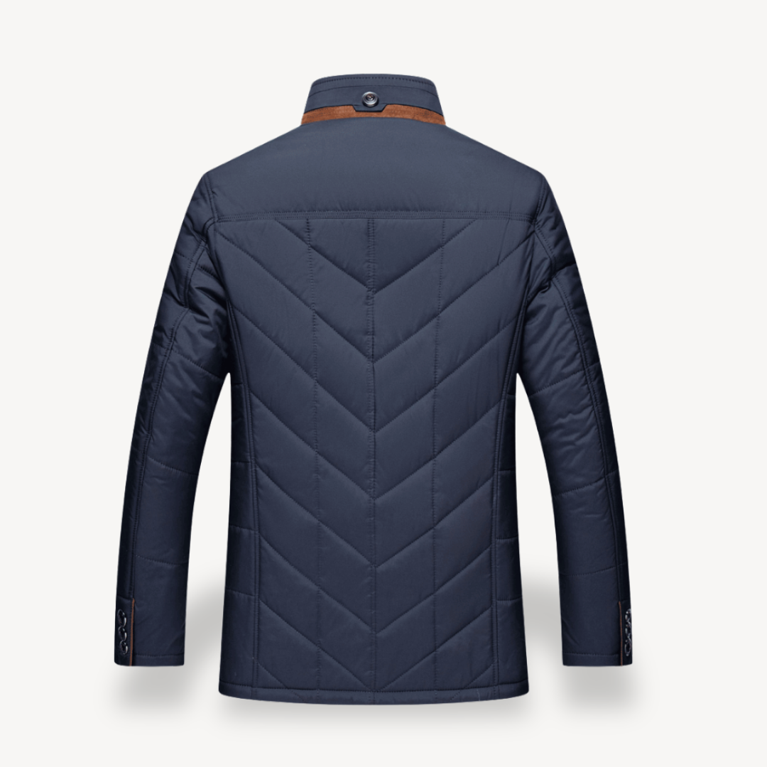 Gesteppte Winter-Pufferjacke für Herren mit Fleecefutter | Loravelle 3