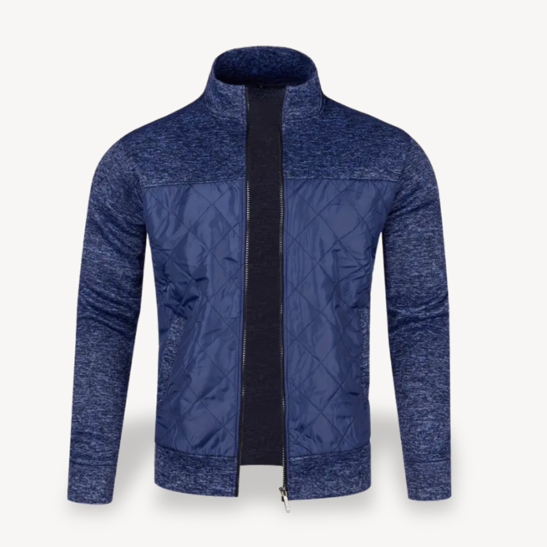 Gesteppte, wattierte Reißverschlussjacke für Herren | Loravelle 7