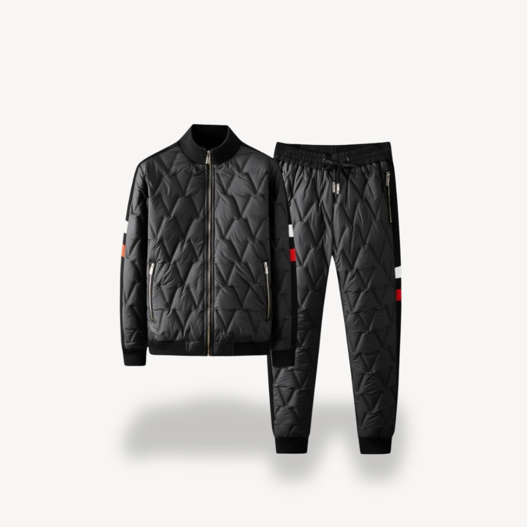 Gestepptes Herren-Set aus Jacke und Hose | Loravelle 5