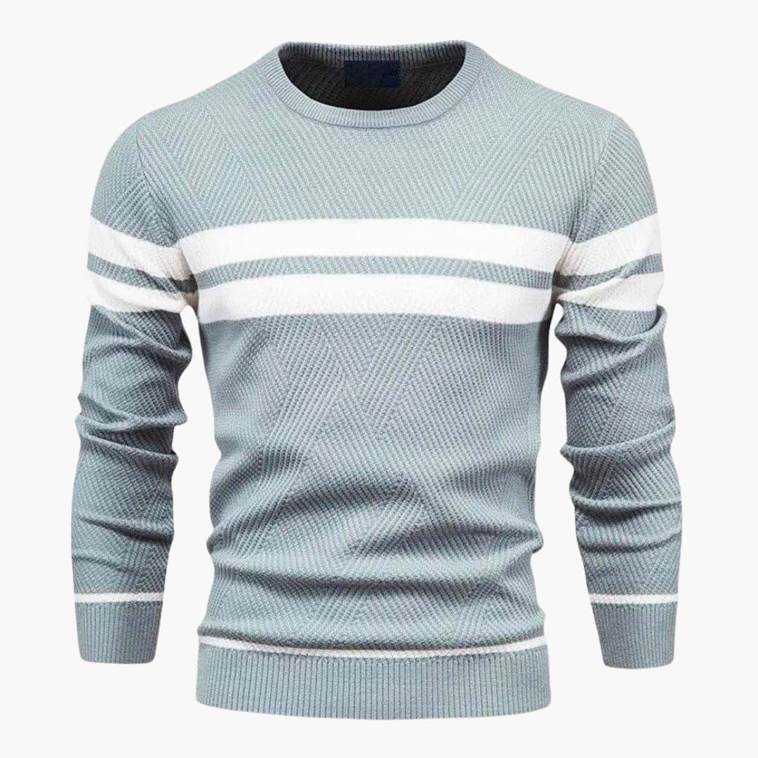 Gestreifter Pullover für Herren 6