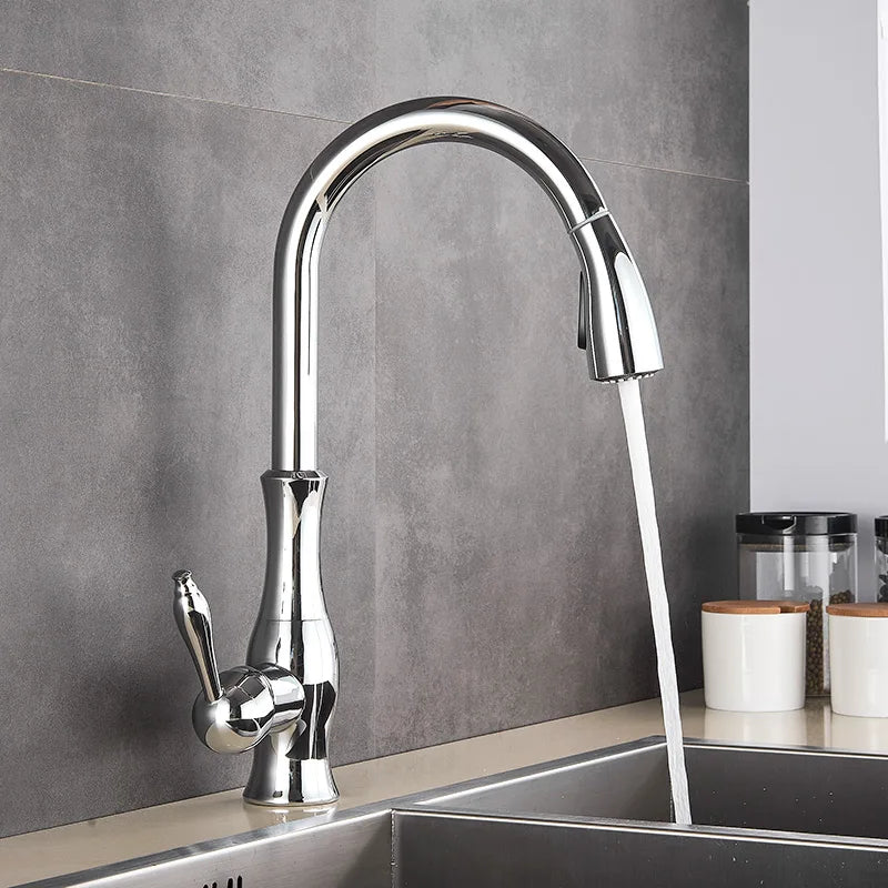 Luxus Küchenarmatur Gold Modern Design