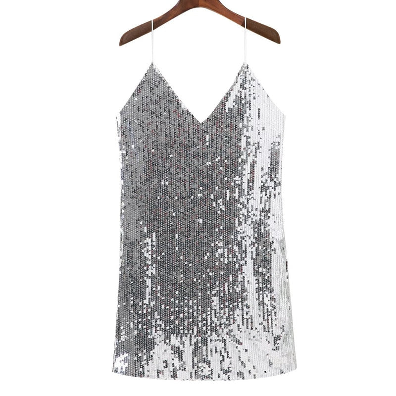 Glitzer Kleid Spitze Abendkleid Elegant