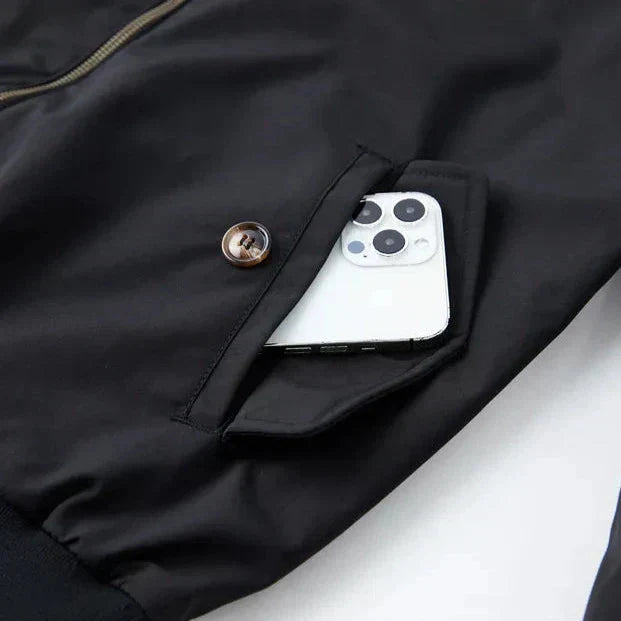 Harrington-Jacke | mit Reißverschluss | Herbst | Bomberjacke | Herrenjacke-Chaps Herrenmode
