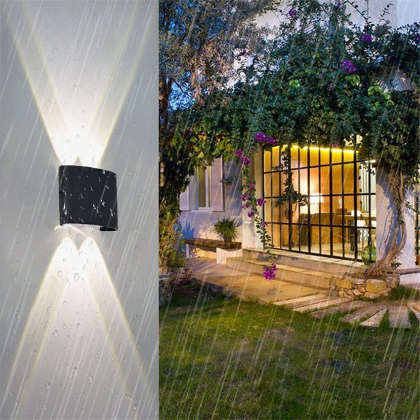 LED Wandleuchte Wasserdicht Modern Für Innen und Außen