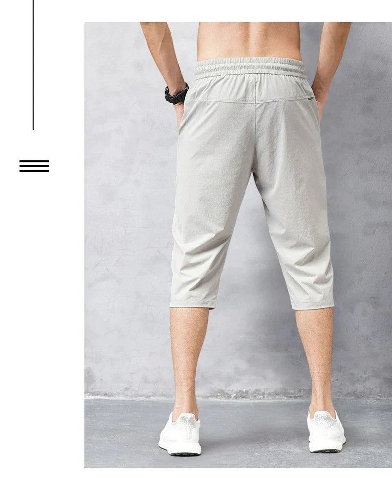 Herren 3/4 Hose Schnelltrocknend Nylon Outdoor