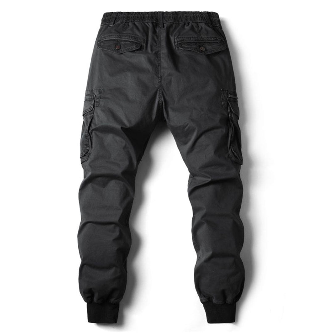 Herren-Cargohosen | Kordelzug | Taschen | Cargohosen | Herrenhosen-Chaps Herrenmode