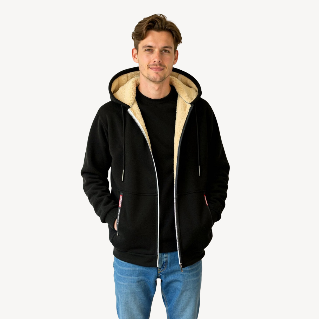Herren-Hoodie mit Fleecefutter | Loravelle 7