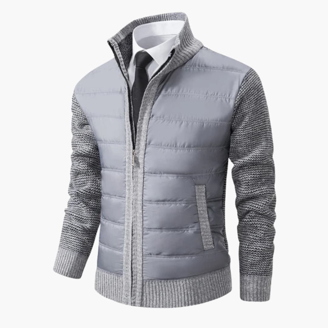 Herren-Winterjacke mit Stehkragen 4