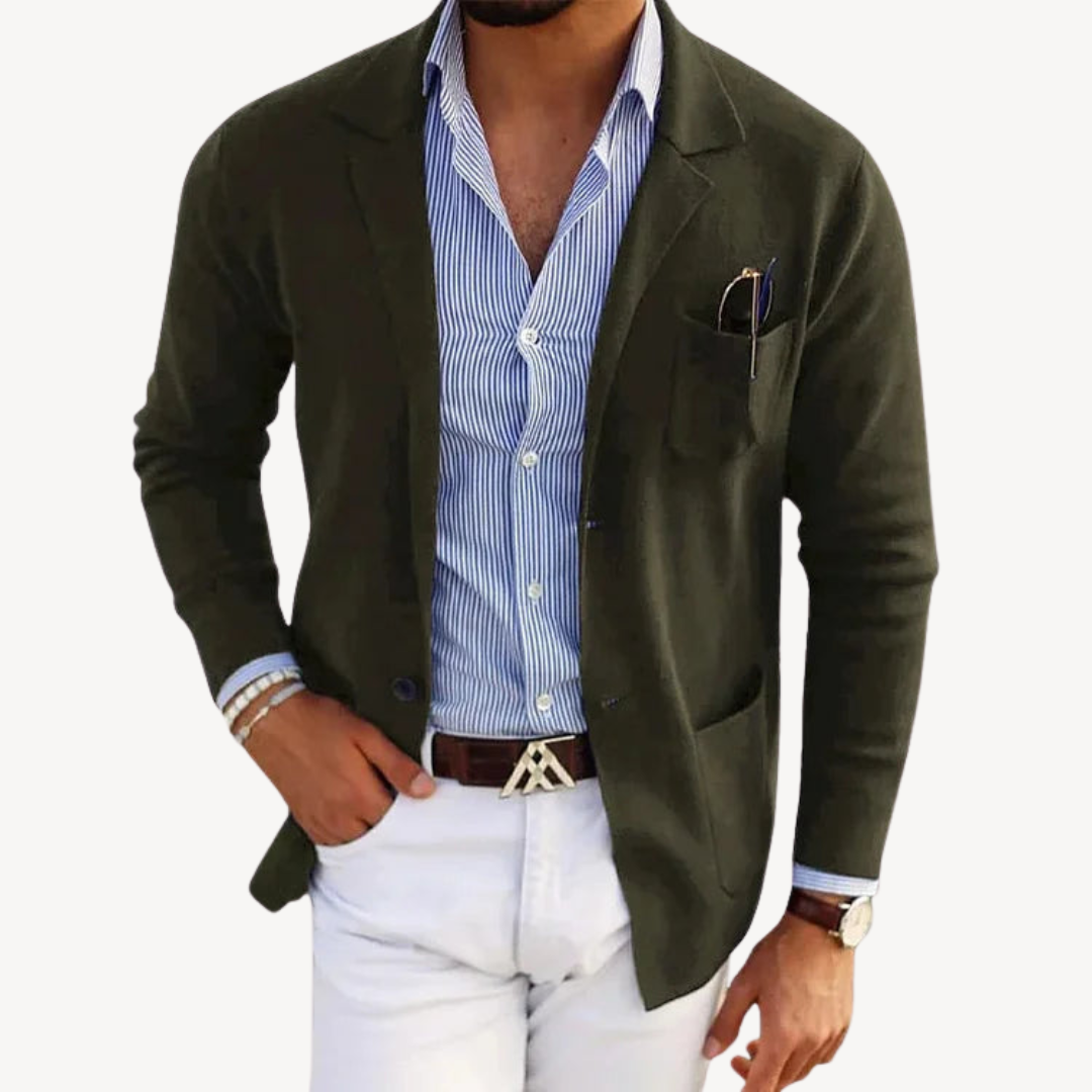 Herren Slim Fit Smart Casual Blazer Jacke | Loravelle 6