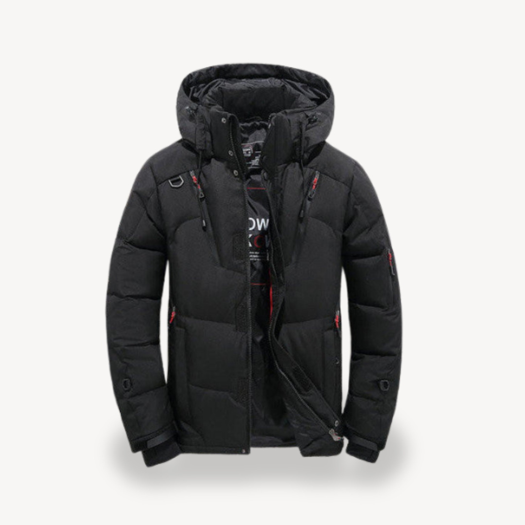 Herren Winter Pufferjacke mit Kapuze | Loravelle 6