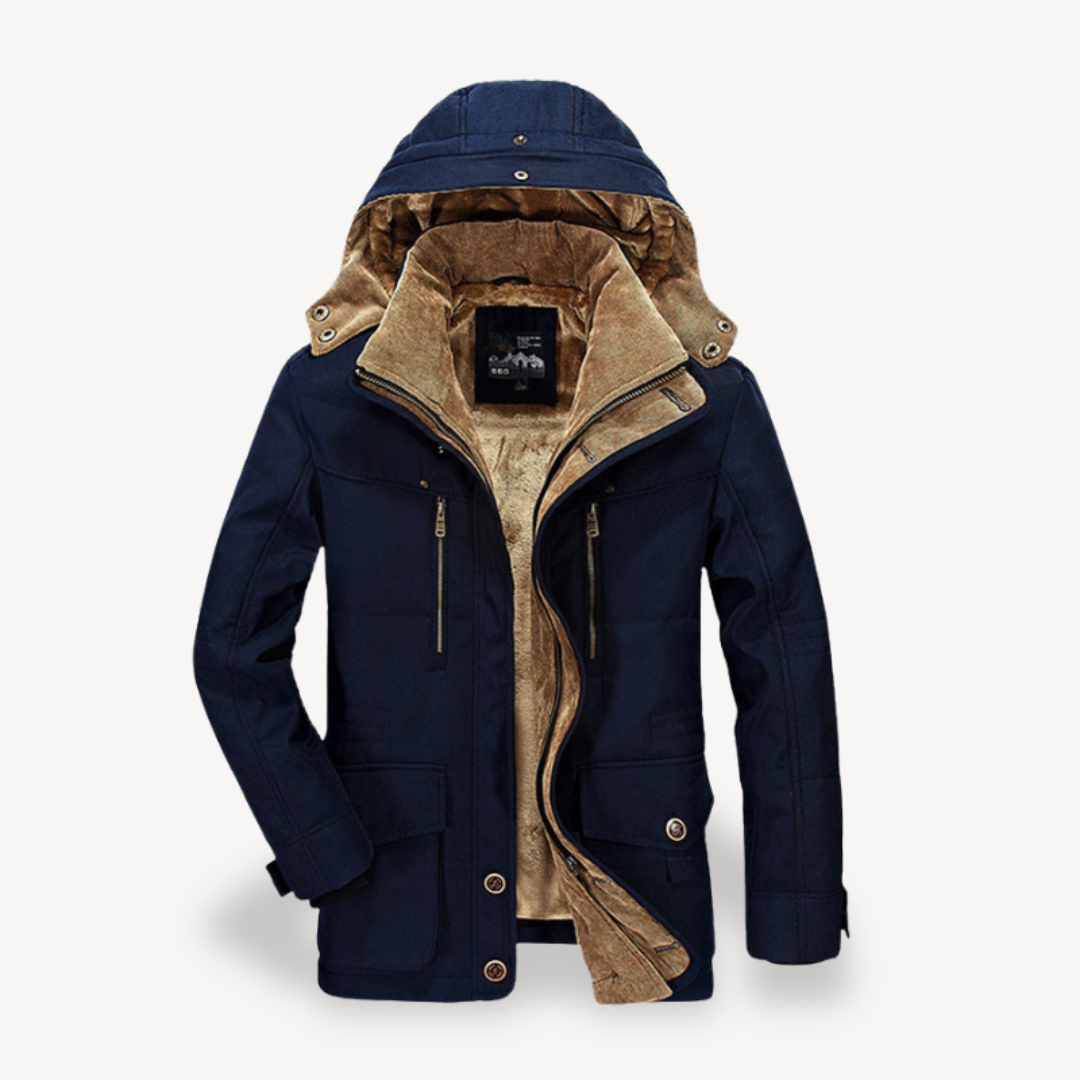 Herren Winterjacke mit Fleecefutter | Loravelle 5