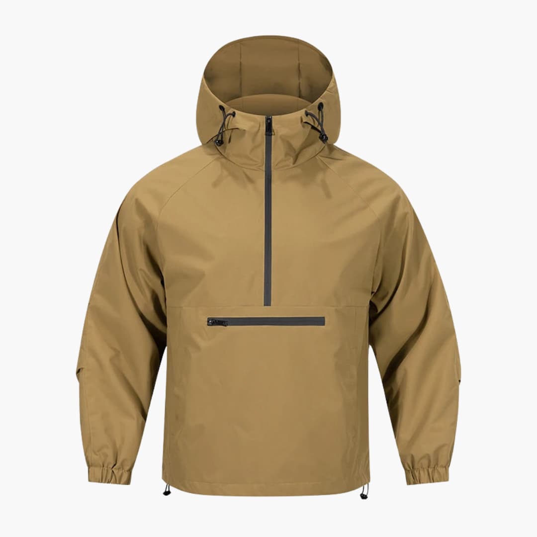 Herrenjacke mit Kapuze Frontreißverschluss und langen Ärmeln 5