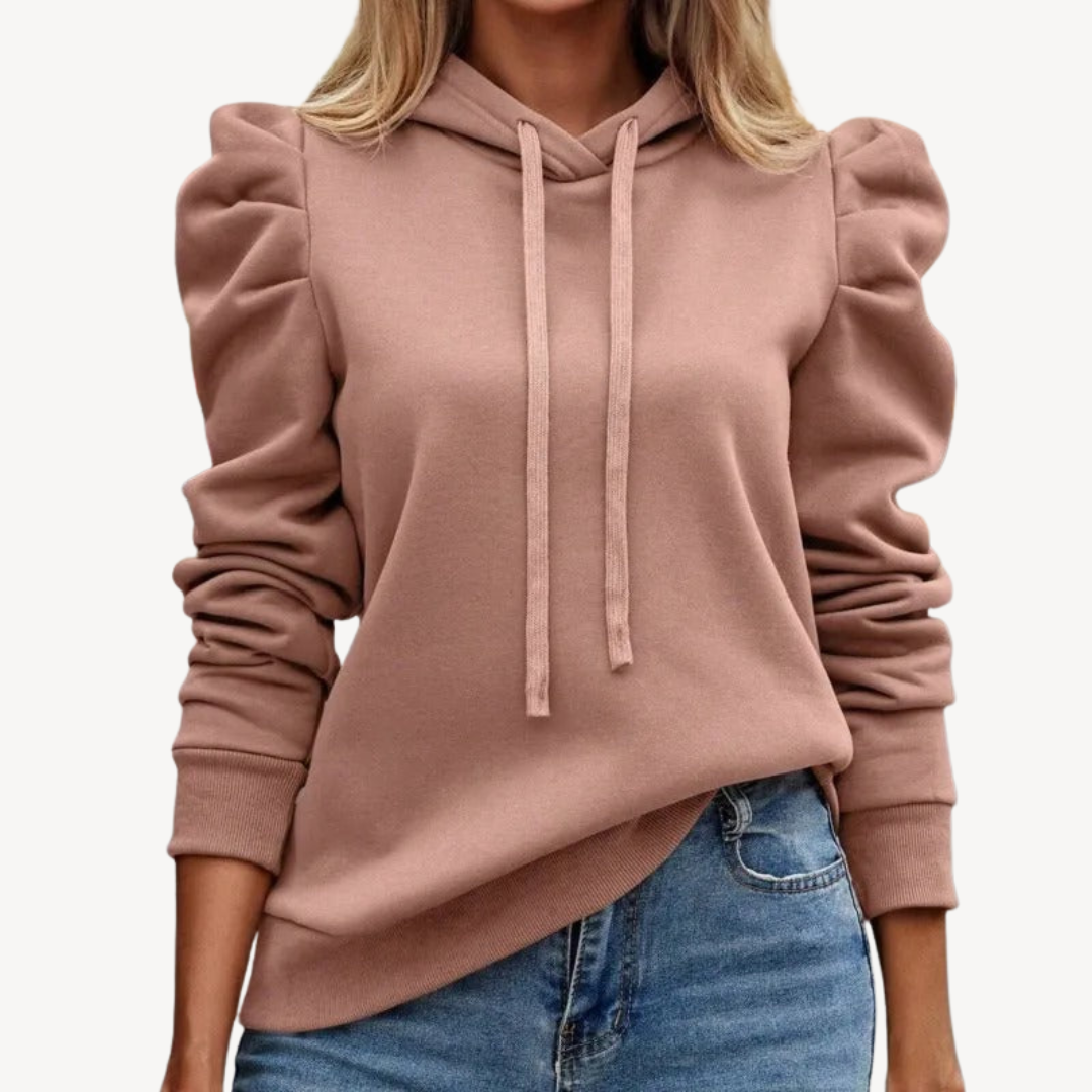 Hoodie mit Puffärmeln für Damen | Loravelle 4