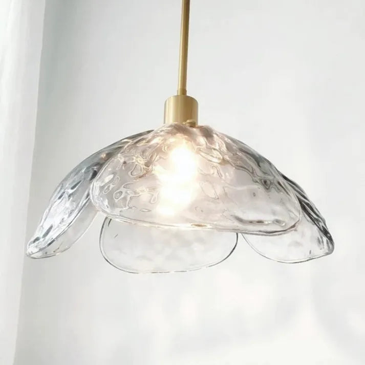 Moderne Blüten Deckenleuchte Pendellampe Warmweiß