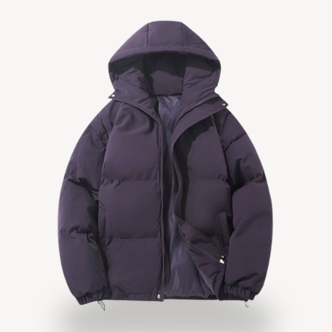 Isolierte Pufferjacke mit Kapuze für Herren | Loravelle 11