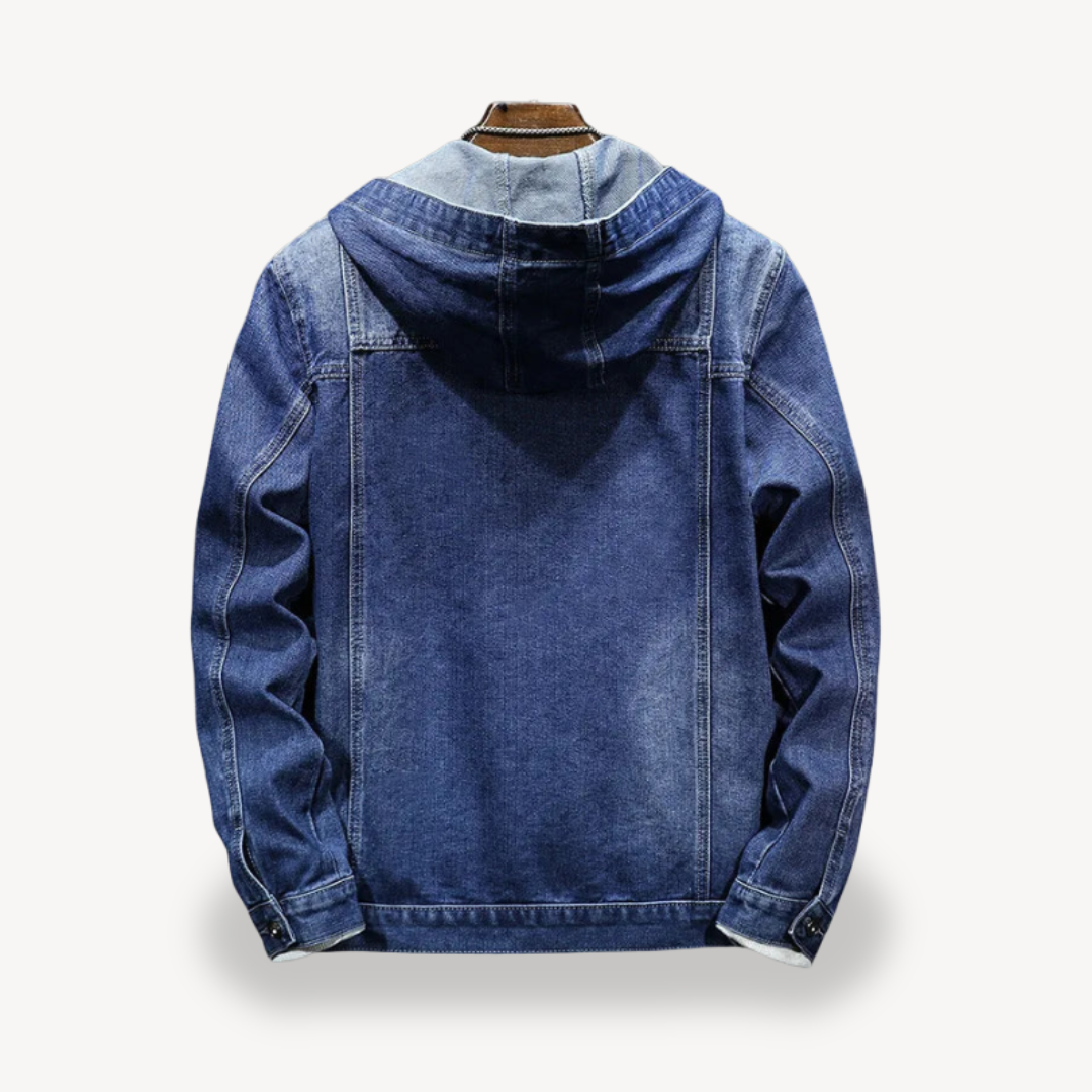 Jeans-Kapuzenjacke für Herren | Loravelle 3
