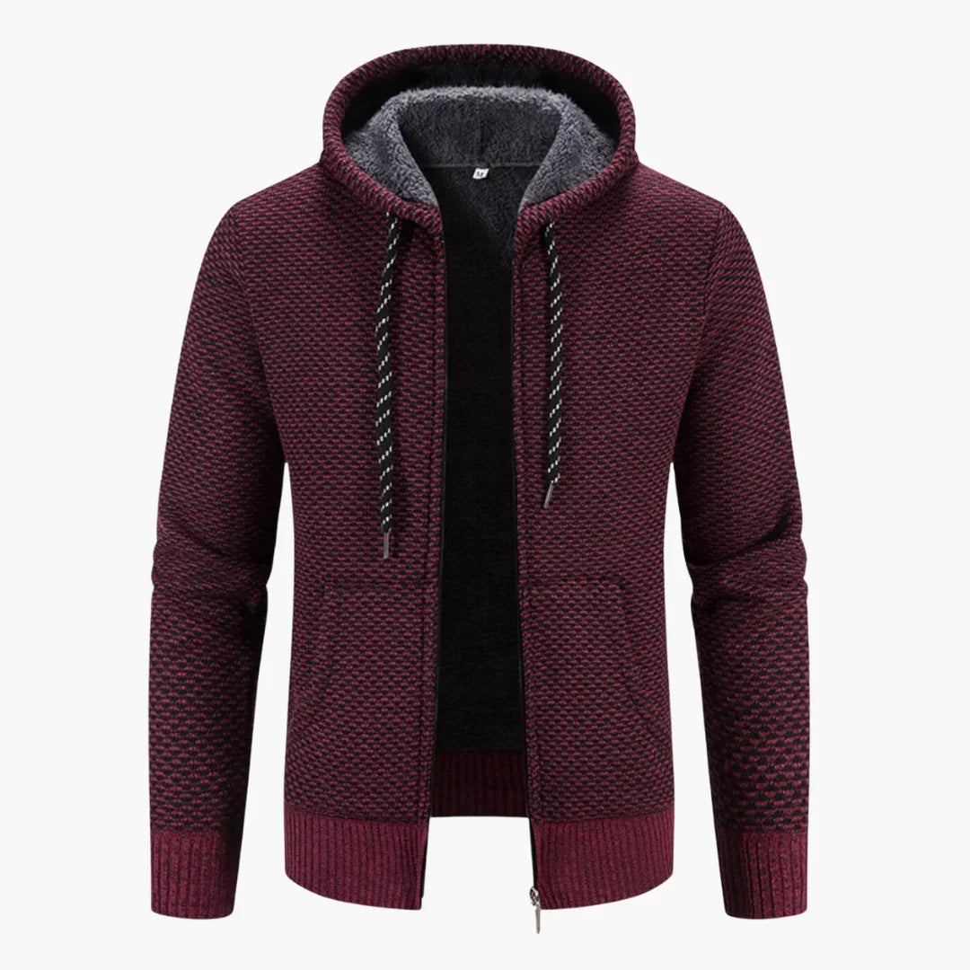 Kapuze Winterjacke für Herren 5
