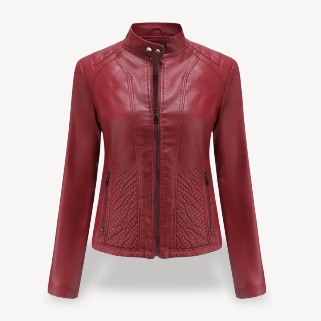 Kunstlederjacke für Damen 6
