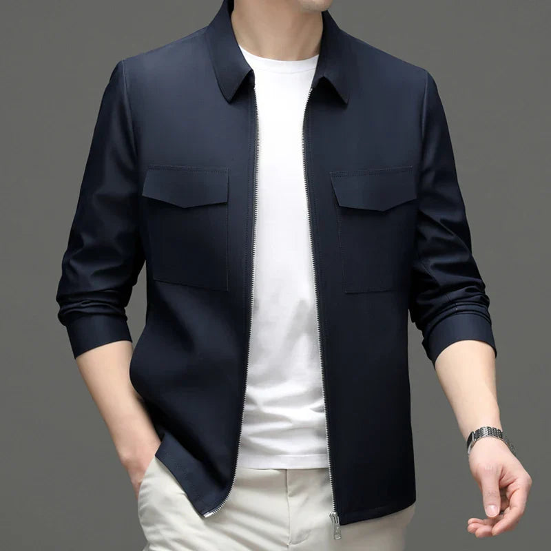 Herren Blazer Slim Fit Übergangsjacke Modern
