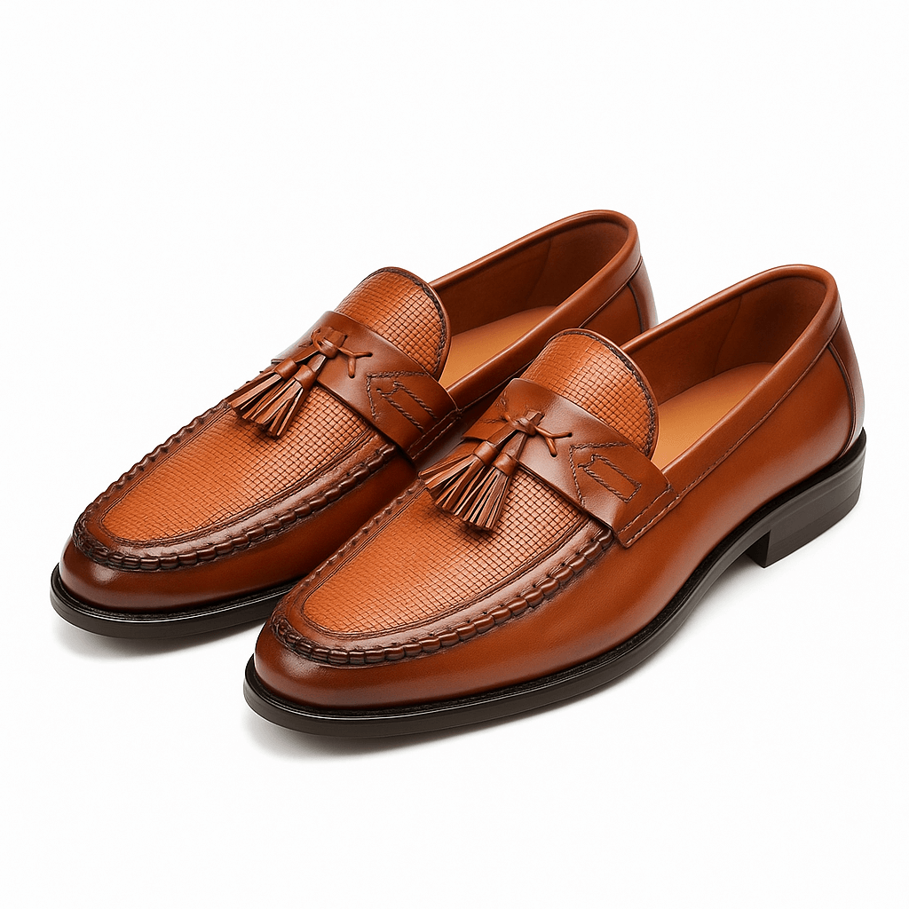 LUXEOUTFIT | Crestford Loafer mit gewebter Quaste 3