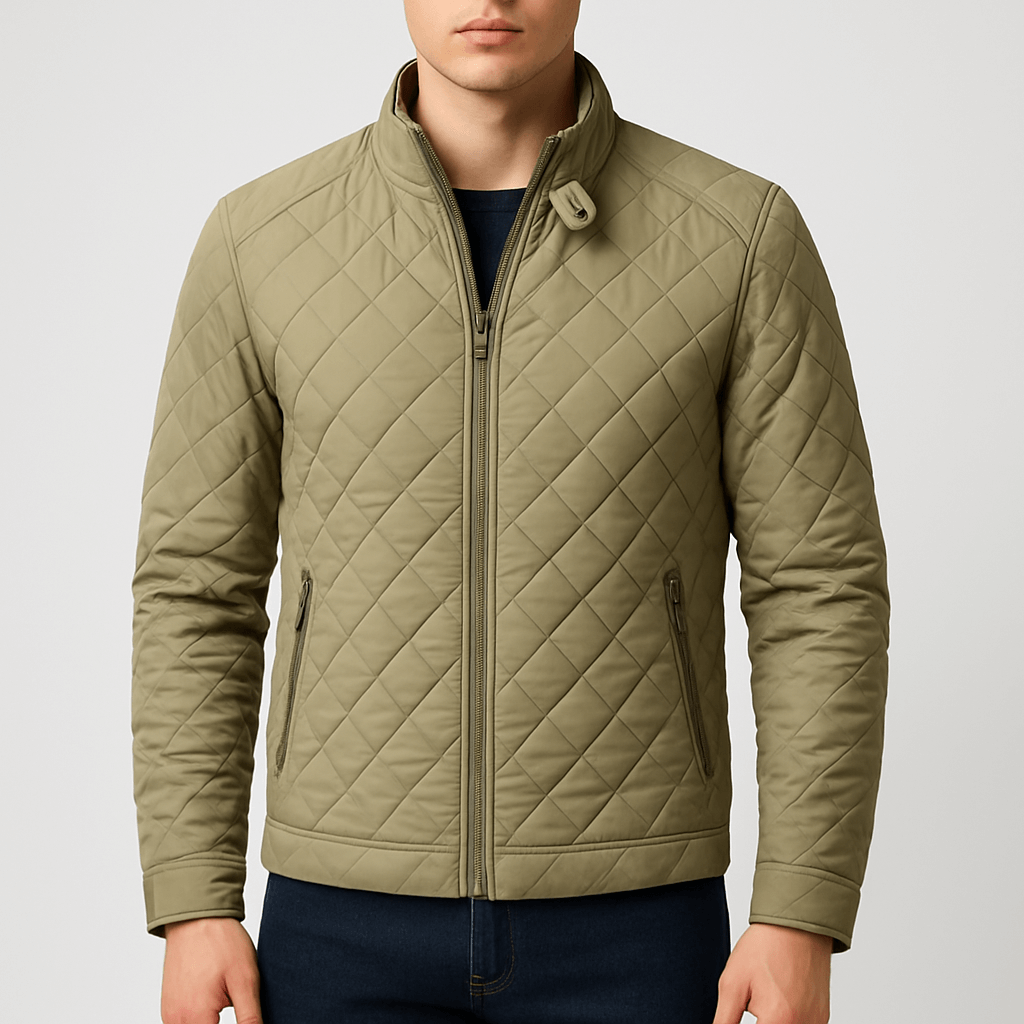 LUXEOUTFIT | Gesteppte Jacke mit Reißverschluss 4