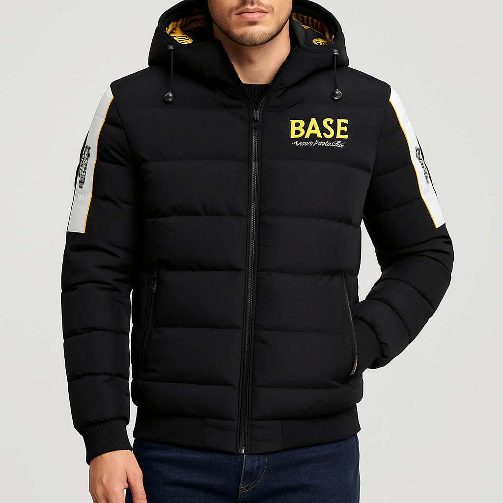 LUXEOUTFIT | Gesteppte Pufferjacke mit Kapuze 3