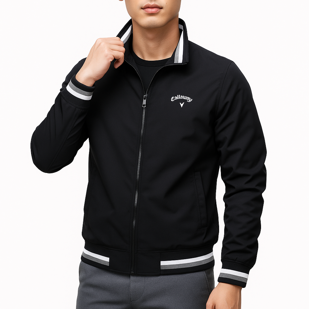 LUXEOUTFIT | Golf-Windbreaker-Jacke 4