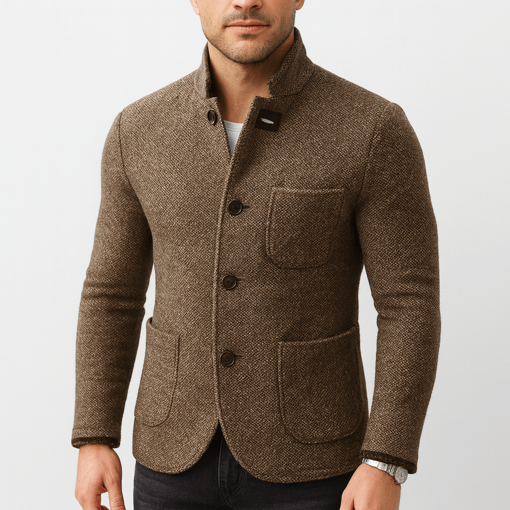 LUXEOUTFIT | Grobstrick-Cardigan mit Knöpfen 3