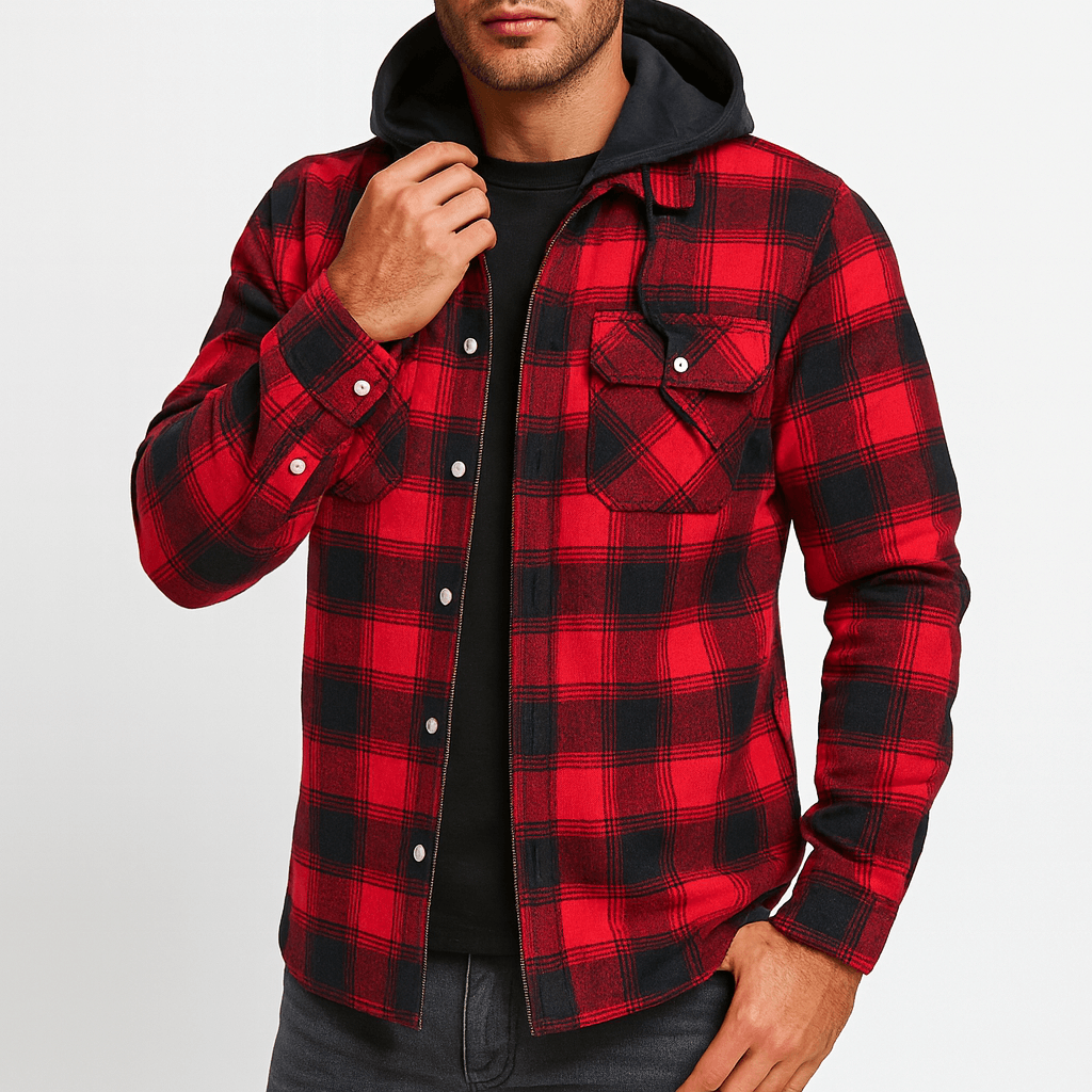 LUXEOUTFIT | Karierte Bomberjacke 5